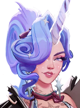 Celeste hero card art