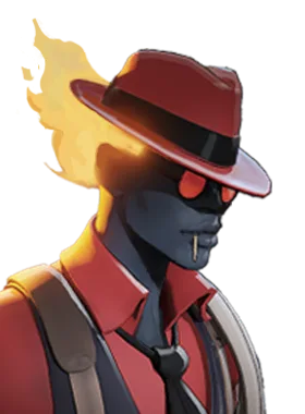 Infernus hero card art